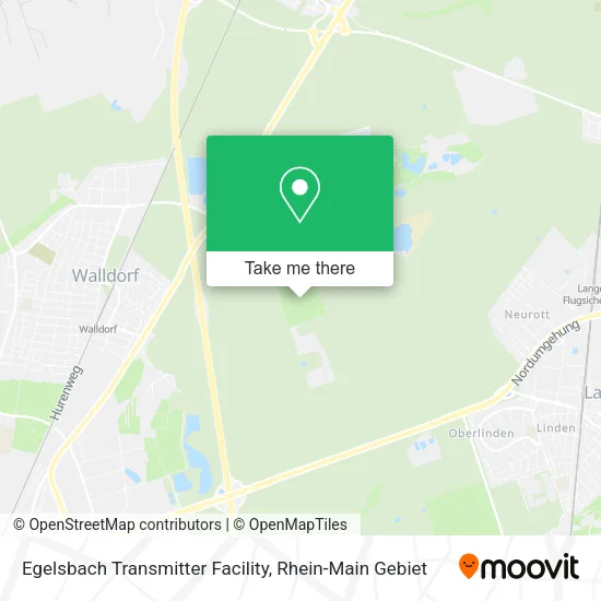 Карта Egelsbach Transmitter Facility
