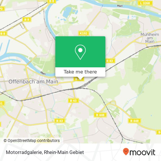 Motorradgalerie map