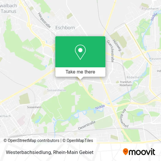 Карта Westerbachsiedlung