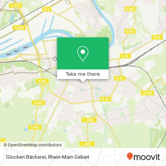 Glocken Bäckerei map