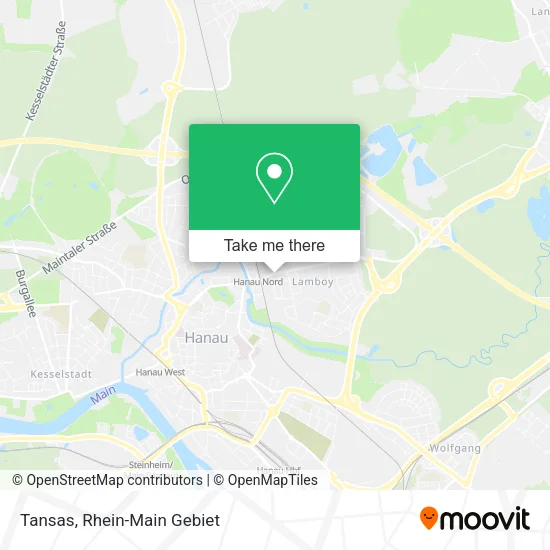 Карта Tansas