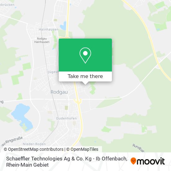 Schaeffler Technologies Ag & Co. Kg - Ib Offenbach map