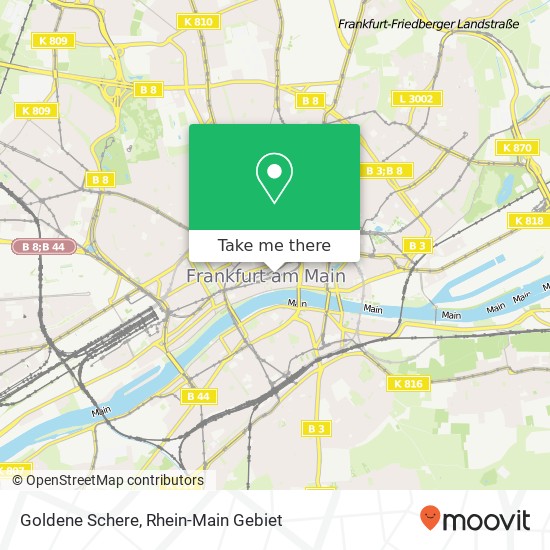 Goldene Schere map