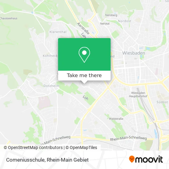 Карта Comeniusschule