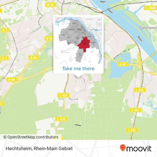 Hechtsheim map