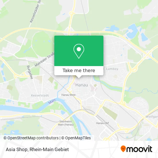 Карта Asia Shop