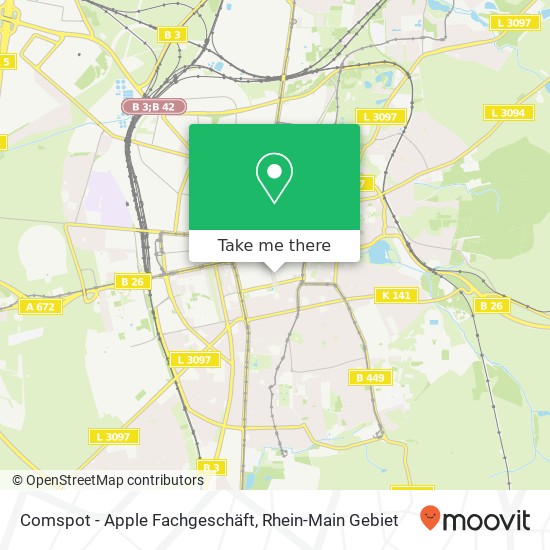 Comspot - Apple Fachgeschäft map