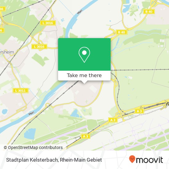 Stadtplan Kelsterbach map