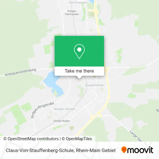 Карта Claus-Von-Stauffenberg-Schule