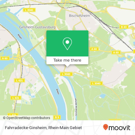 Fahrradecke-Ginsheim map
