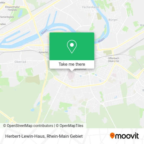 Herbert-Lewin-Haus map