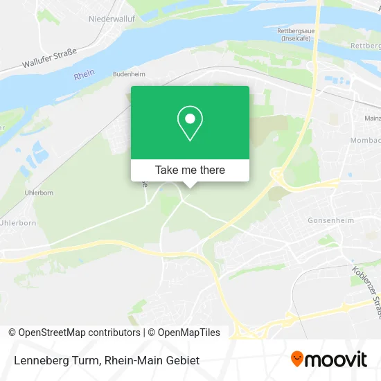 Карта Lenneberg Turm