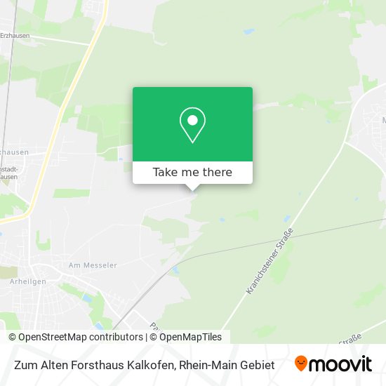 Zum Alten Forsthaus Kalkofen map