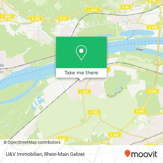 U&V Immobilien map