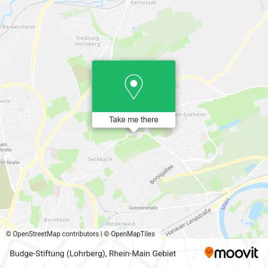 Карта Budge-Stiftung (Lohrberg)