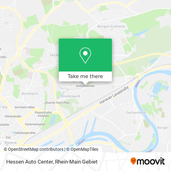 Hessen Auto Center map