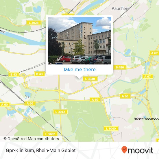 Gpr-Klinikum map