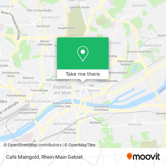 Карта Café Maingold