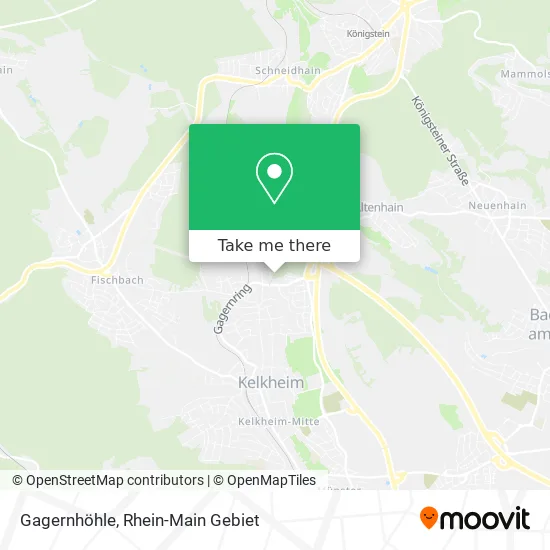 Карта Gagernhöhle