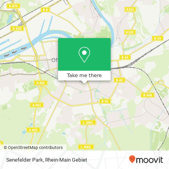 Карта Senefelder Park