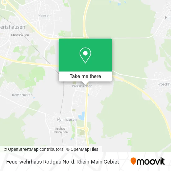 Карта Feuerwehrhaus Rodgau Nord