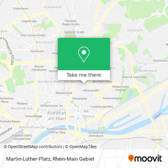 Карта Martin-Luther-Platz