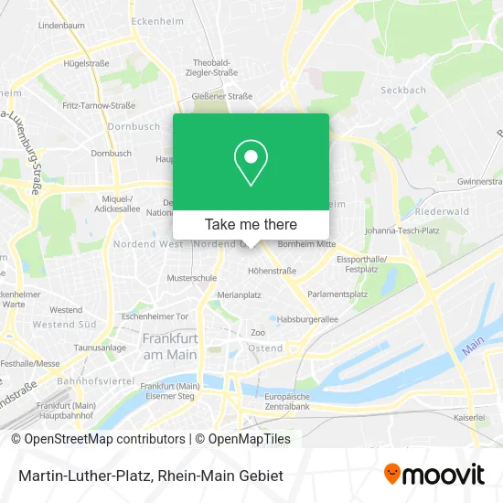 Карта Martin-Luther-Platz