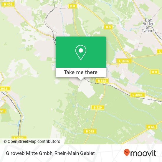 Giroweb Mitte Gmbh map