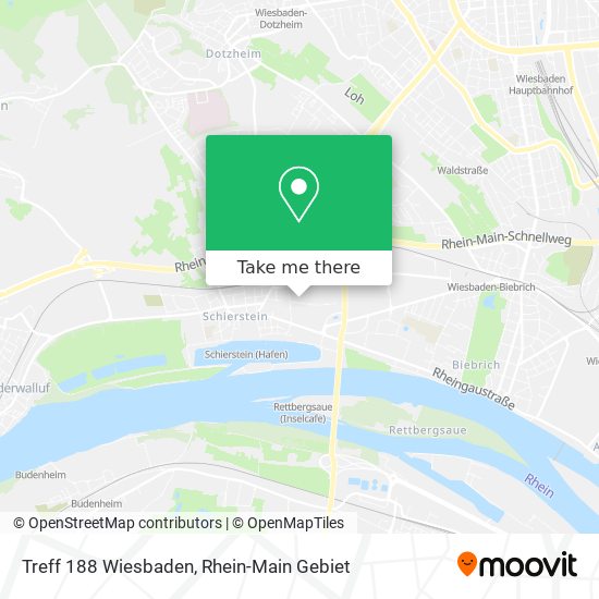 Treff 188 Wiesbaden map