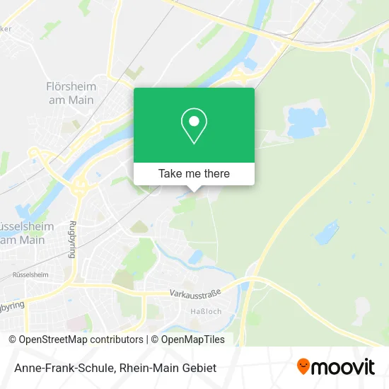Карта Anne-Frank-Schule