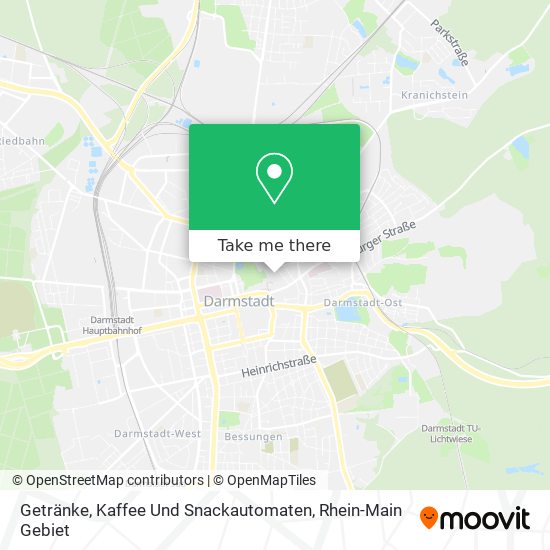 Getränke, Kaffee Und Snackautomaten map