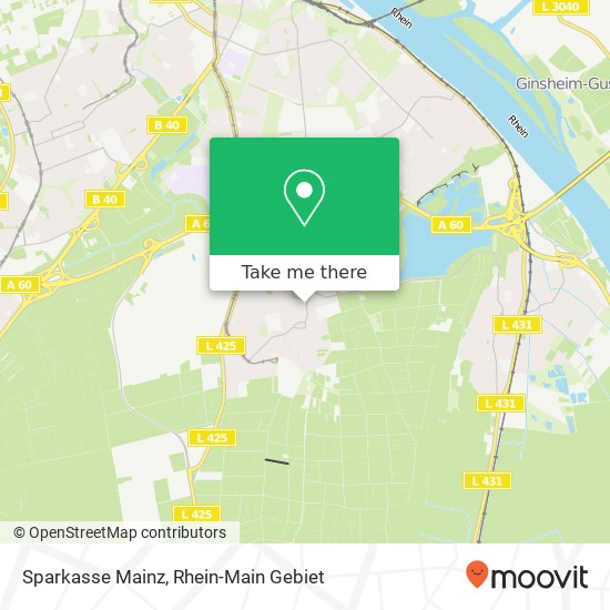 Sparkasse Mainz map