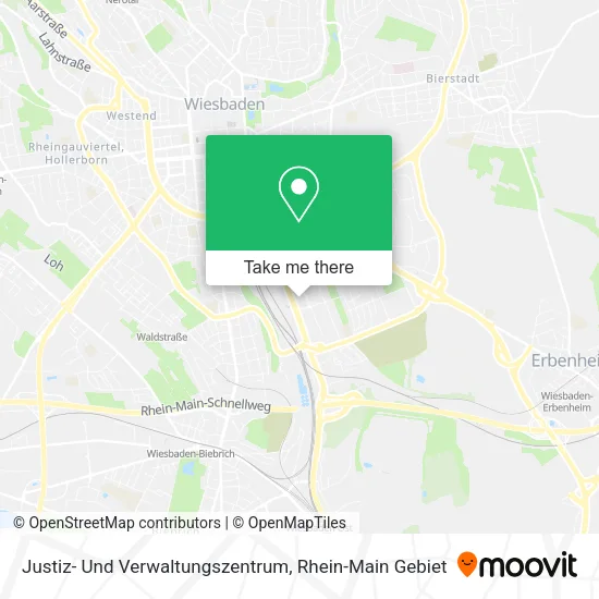 Карта Justiz- Und Verwaltungszentrum
