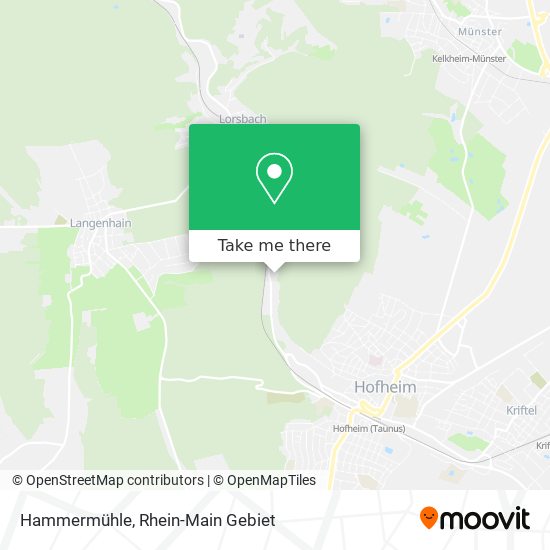 Hammermühle map