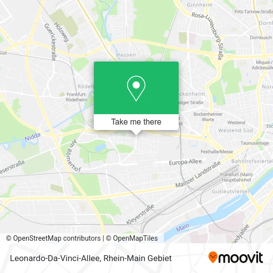 Карта Leonardo-Da-Vinci-Allee