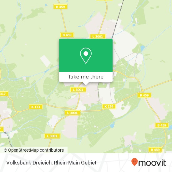 Volksbank Dreieich map