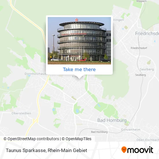 Карта Taunus Sparkasse