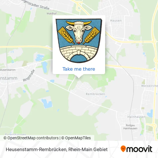 Карта Heusenstamm-Rembrücken