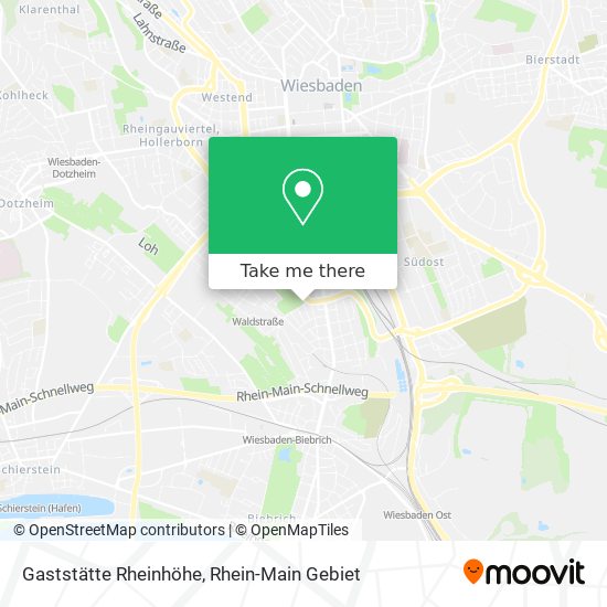 Gaststätte Rheinhöhe map