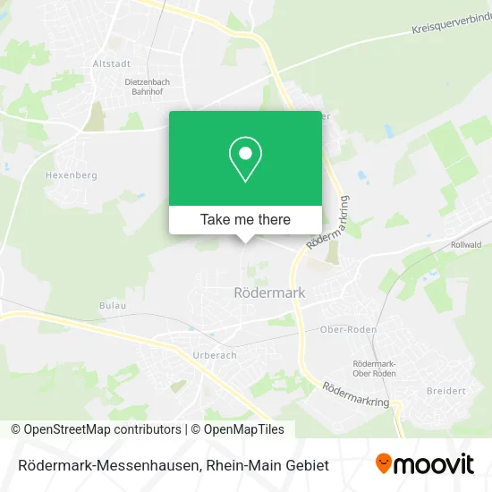 Карта Rödermark-Messenhausen