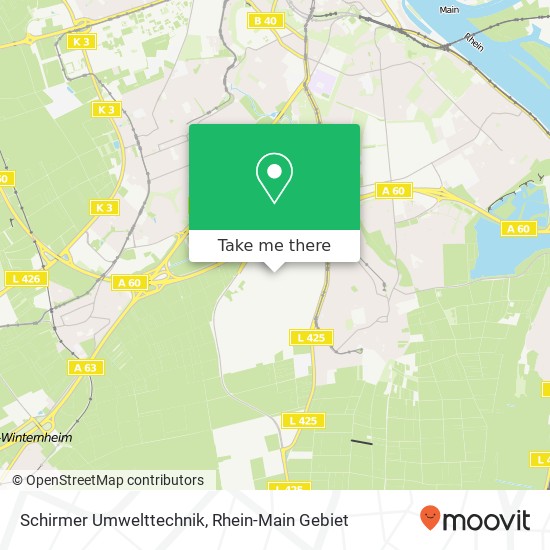 Schirmer Umwelttechnik map