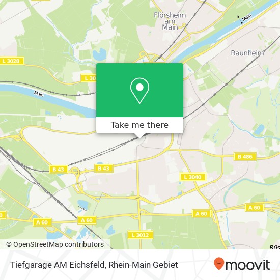 Tiefgarage AM Eichsfeld map