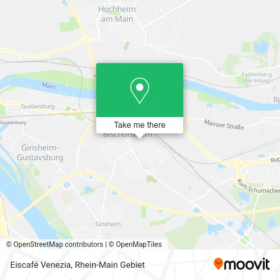 Карта Eiscafé Venezia