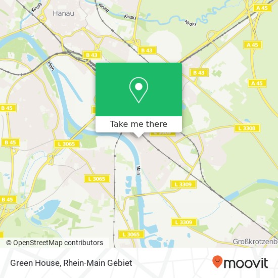 Green House map