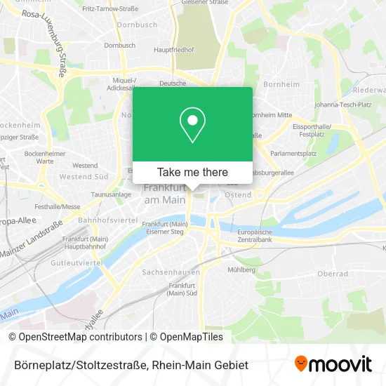 Карта Börneplatz/Stoltzestraße