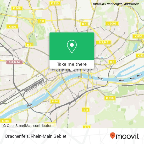 Drachenfels map