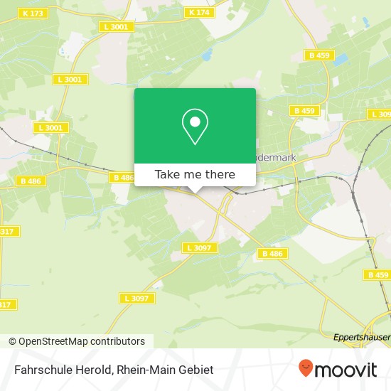 Fahrschule Herold map