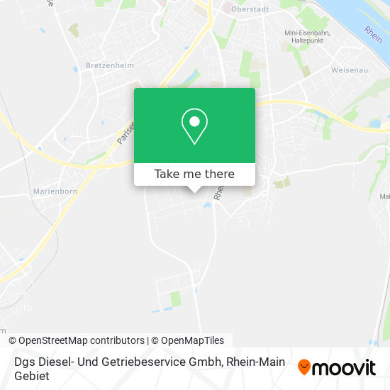 Dgs Diesel- Und Getriebeservice Gmbh map