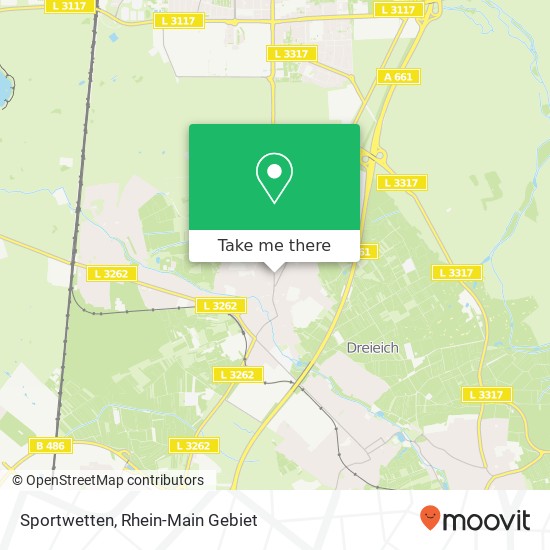 Sportwetten map