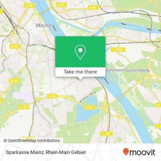 Sparkasse Mainz map